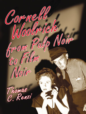 cover image of Cornell Woolrich from Pulp Noir to Film Noir